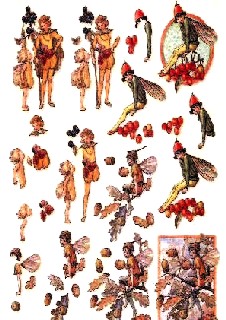 Sonderposten 3D - Schneidebogen, Flower Fairies